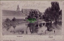 166409 AK Egeln Hundegraben 1906 Bahnpost Stassfurt - Blumenberg Eisl.