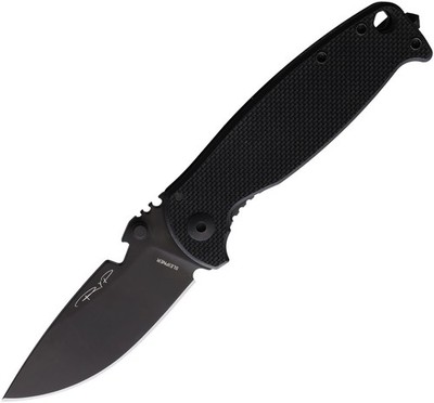 DPx Gear HEST 3.0 Framelock Folding Knife Black