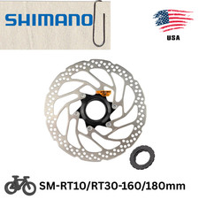Shimano RO RT10 RT30 Center Lock Disc Brake Rotor 160mm 180mm RO-RT10 RO-RT30