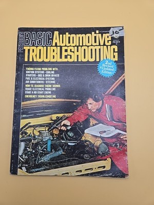 Vintage 1977 Petersen's Basic Automotive Troubleshooting 2nd Ed