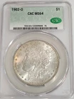 1902-O MS64 Morgan Silver Dollar CACG