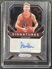 STEVE KERR 2020-21 PANINI PRIZM #SI-SKE SIGNATURES AUTO BULLS