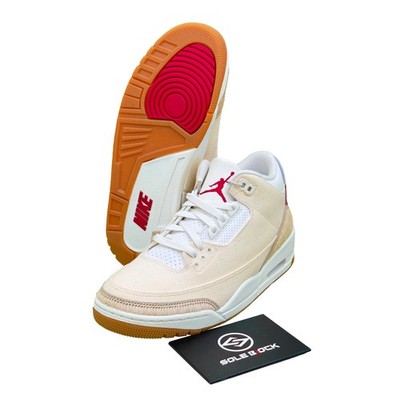 Levis x Jordan Air Jordan 3 Retro 'Ecru Denim' Beige Red IR0910