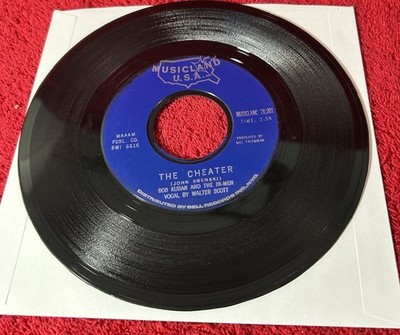 Bob Kuban / Walter Scott The Cheater / Try Me Baby1965 St Louis Mo Ultrasonic