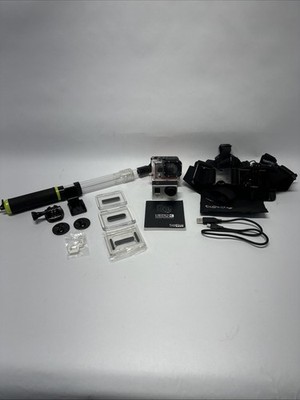 GoPro HERO3 White Edition Camera Bundle With Accessories Great Condition
