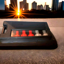 Dumbbell Set Athletech Portable Rubber Coated 2lb 4lb 6lb Weights w/ Case Gym