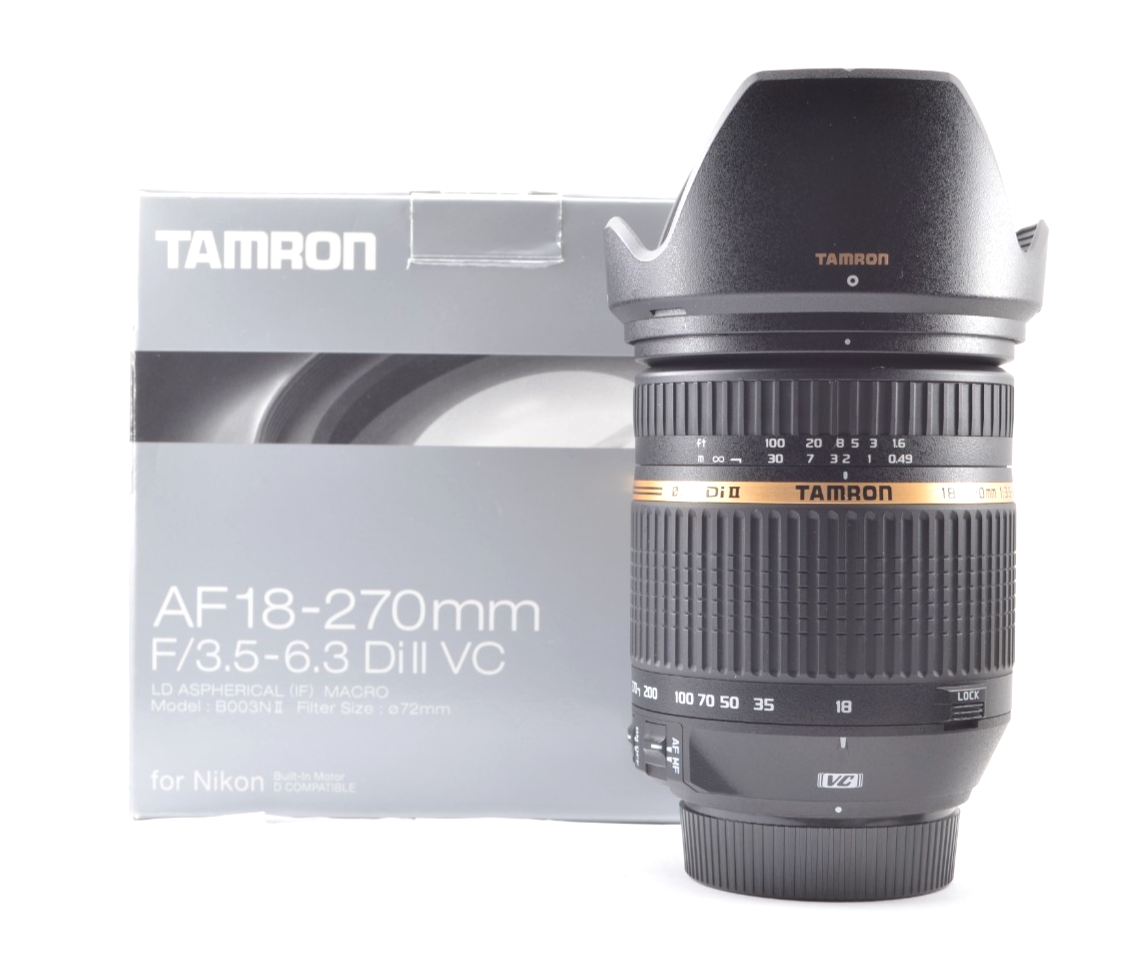 その他 TAMRON AF18-270F3.5-6.3DI 2VC(B003N) Amazon.com : Tamron AF 18-270mm f/3.5-6.3 Di II VC PZD LD