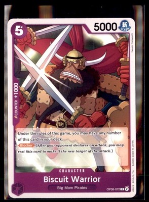 One Piece Two Legends Biscuit Warrior OP 08-072 Lot 5