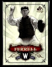 2006 SP Legendary Cuts #8 Rick Ferrell Card Washington Senators