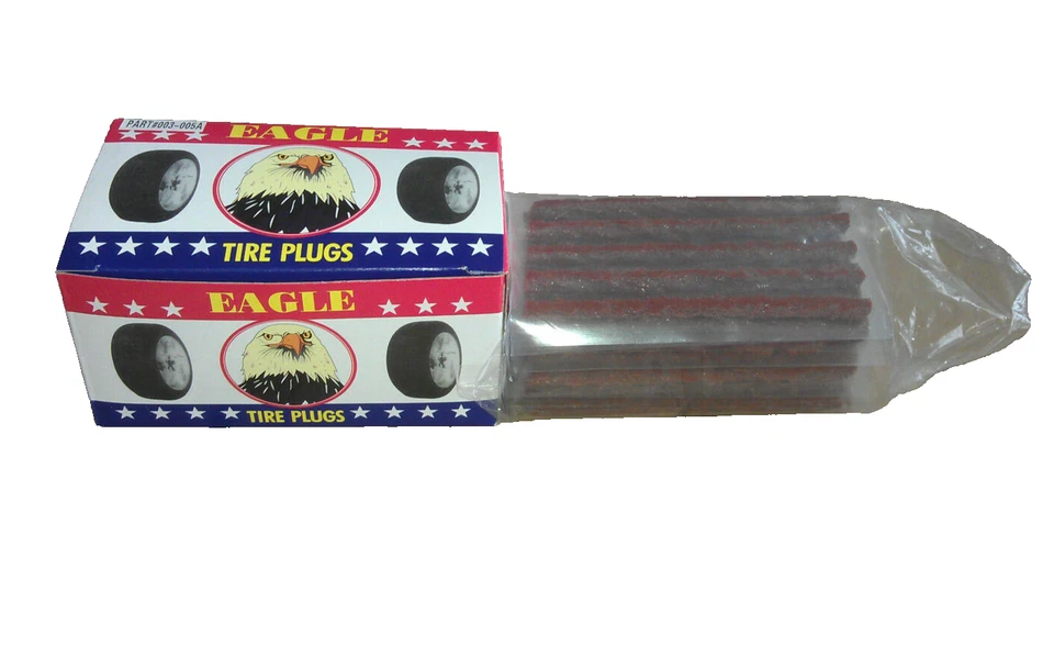 Eagle Seal Tire Plugs 3000 SEALS 100% SELF VULCANIZING TUBELESS TIRE REPAIR PLUG - Image 2 of 2