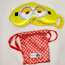 Sally Hansen Despicable Me 4 Sleep Mask & Drawstring Bag Minion