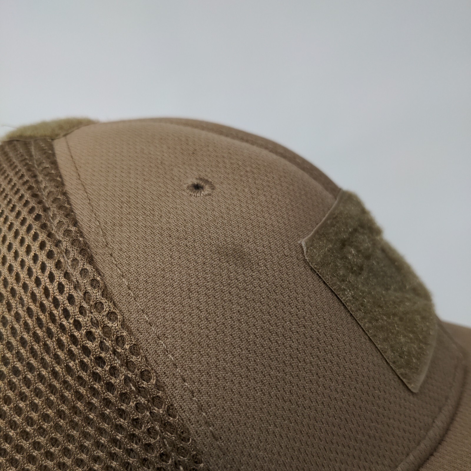 Condor Patch Fitted Mesh Back Hat Brown L/XL Vent… - image 5