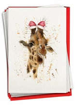 Christmas-Browser History: Funny Mixed Set of 12 Cards w/ Envelopes