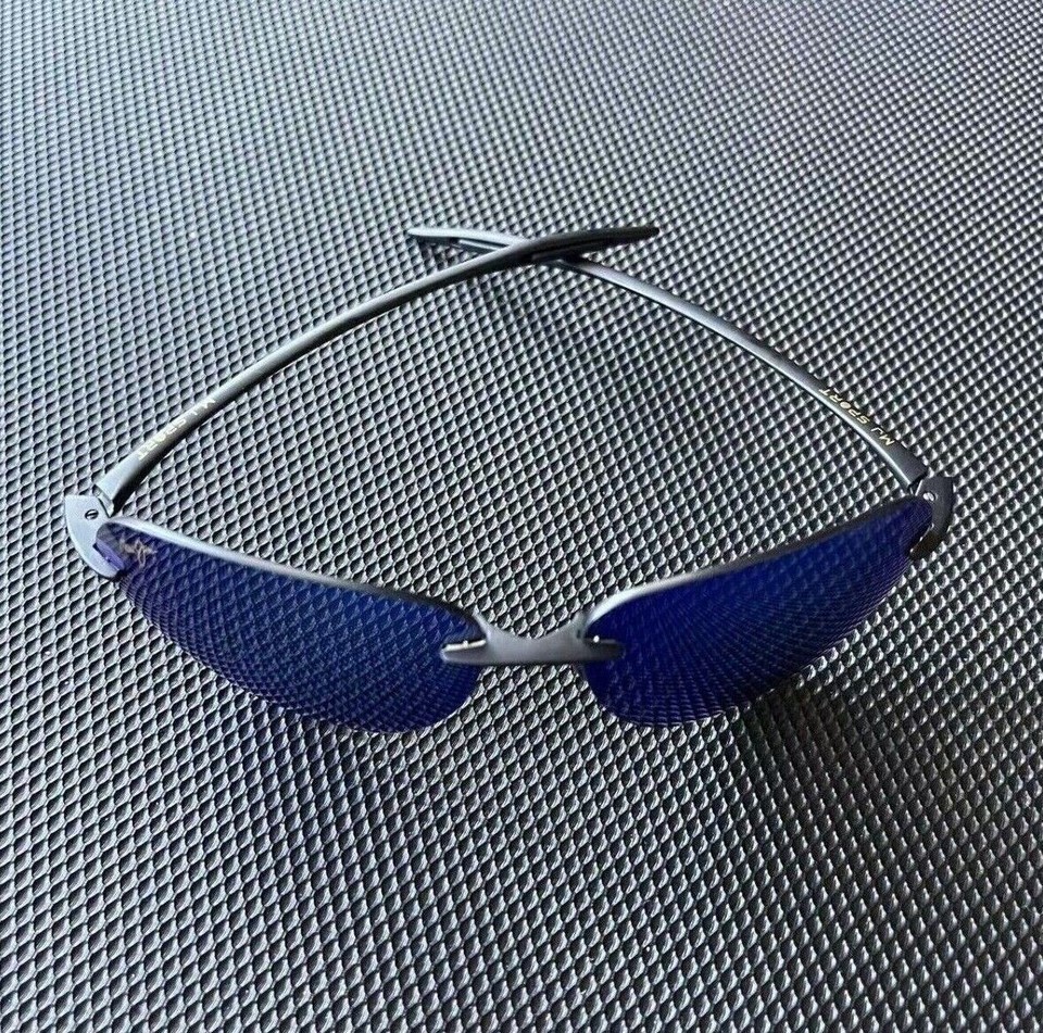 Maui Jim SUGAR BEACH 421 Gloss Black Frame / Blue Hawaii Polarized