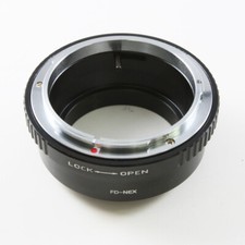 Canon FD mount Lens to Sony NEX E Adapter NEX-5R 5T 6 7 A5000 A3000 A7 A7R A7S