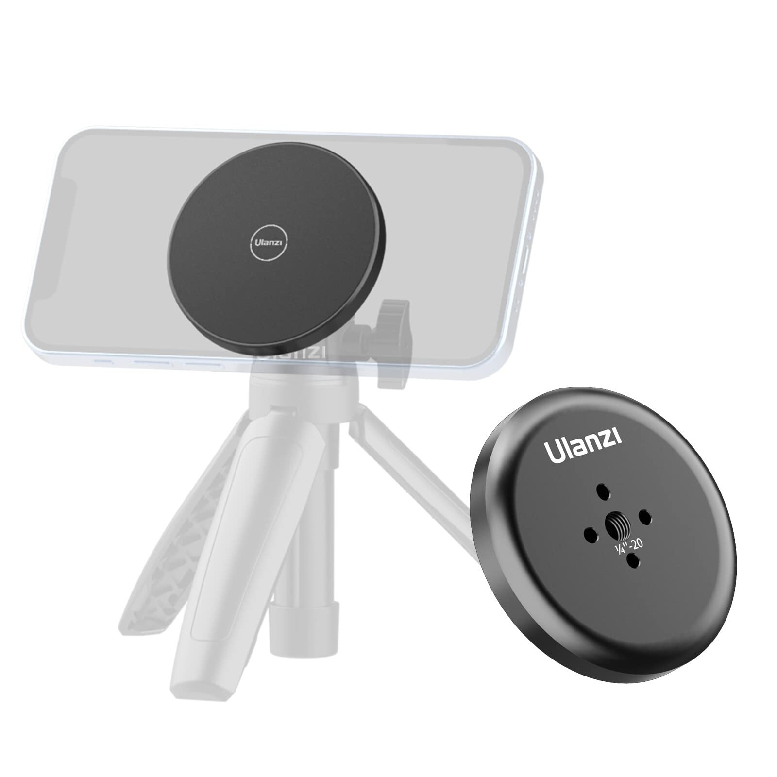 ULANZI MT-08 Extension Pole Tripod + ULANZI R101 1/4