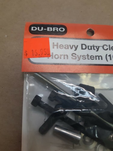 DU-BRO HEAVY DUTY CLEVIS HORN SYSTEM (10-32)( CAT. # 3356 ) NIB - Picture 4 of 4