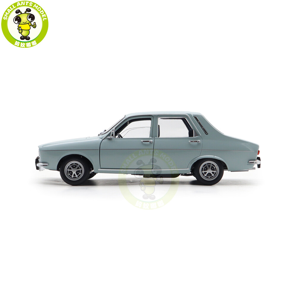 1/18 Renault 12 TS 1974 Light Blue NOREV 185219 Diecast Model Toy