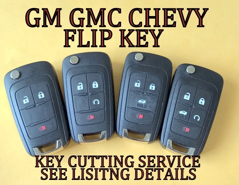 OEM GM CHEVY EQUINOX SONIC SWITCHBLADE LLAVE ABATIBLE MANDO A DISTANCIA TRANSMISOR Foto 3 de 4