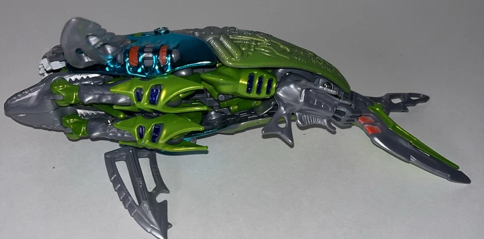 Transformers Beast Wars Transmetals 2 Mega Class Cybershark Hasbro 1999 - Image 4 of 4