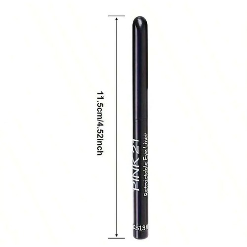 3pcs Black Eyeliner Pencils Waterproof Long-Lasting Professional Makeup UK - Picture 6 of 6
