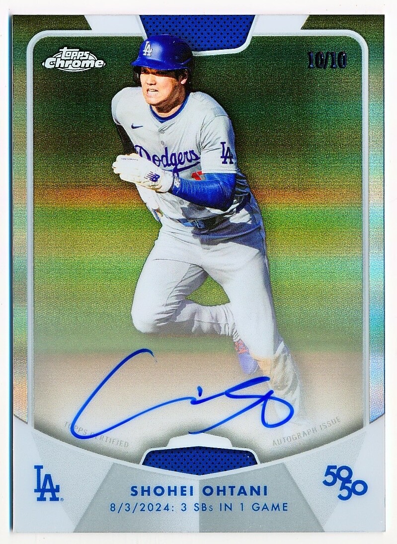 2024 Topps 50/50 Shohei Ohtani ボックス e2517950fa84ab9edef596e0fe7121