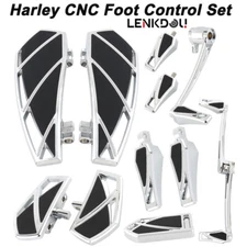  For Harley Phantom Floorboards Brake Arm Shifter Lever Peg Footboard Touring FL