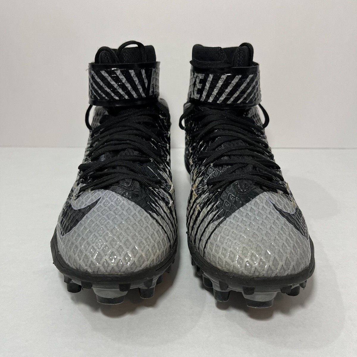Size 15 Nike Lunarbeast Elite TD Football Cleats Silver/Black 779422-010 NEW Size 8 - Men main image 4