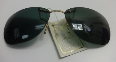 Clip On Sonnenbrille Voll UV Schutz Solar Frankreich Damen Skifahren Radfahren Vintage