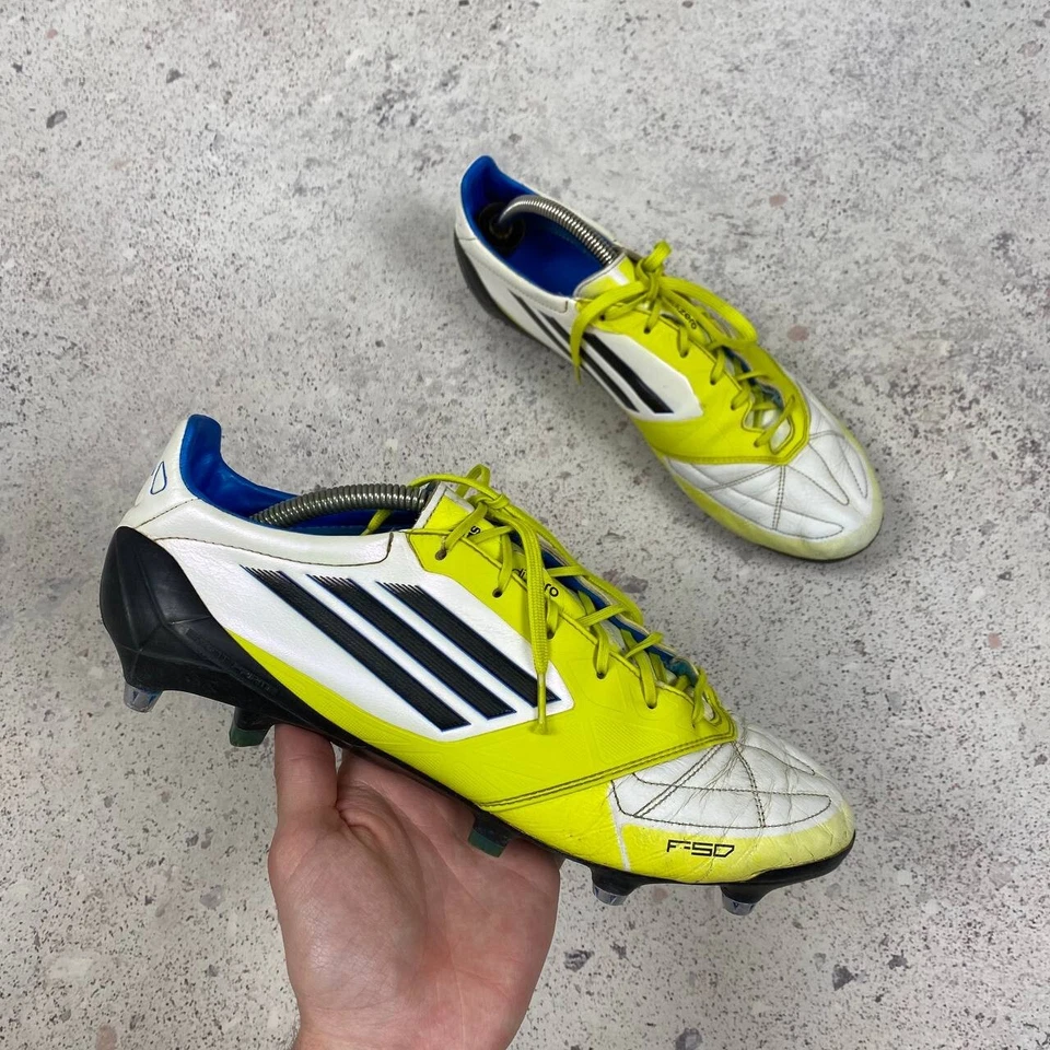 Adidas F50 Adizero SG кожи V21450 белый ботинки Elite бутсы футбол/soccers - Изображение 3 из 4