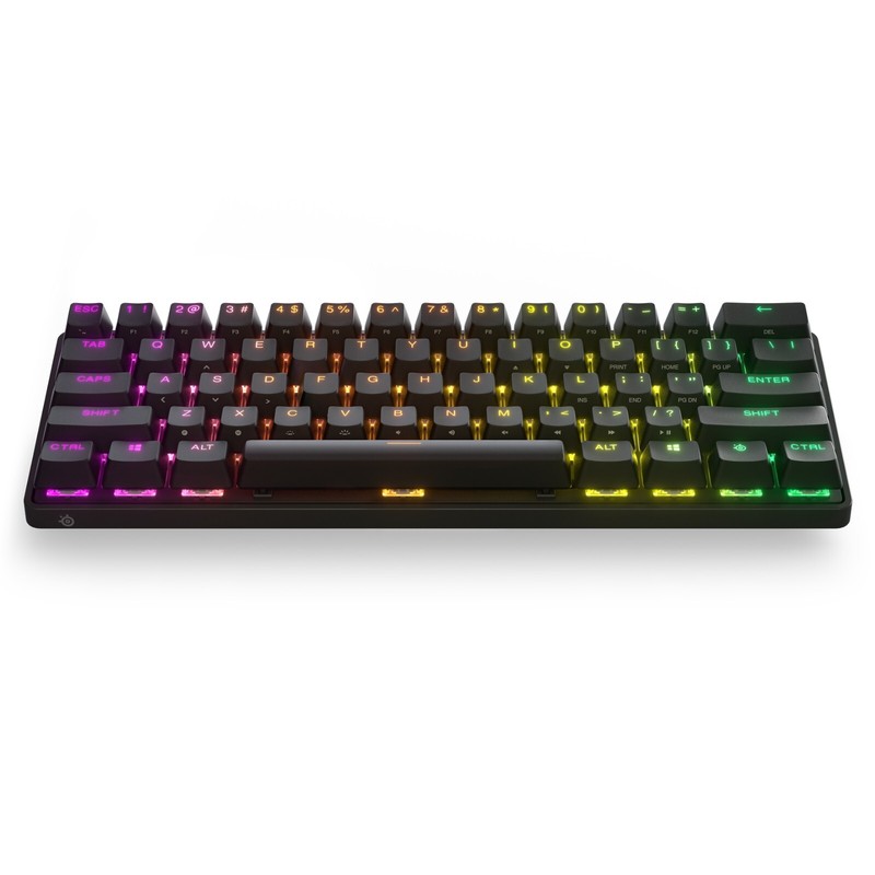 Steelseries Apex Pro Mini Mechanical Gaming Keyboard Black Rgb Lighting Wired BB