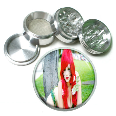 Oklahoma Pin Up Girls D6 63mm Aluminum Kitchen Grinder 4 Piece Herbs