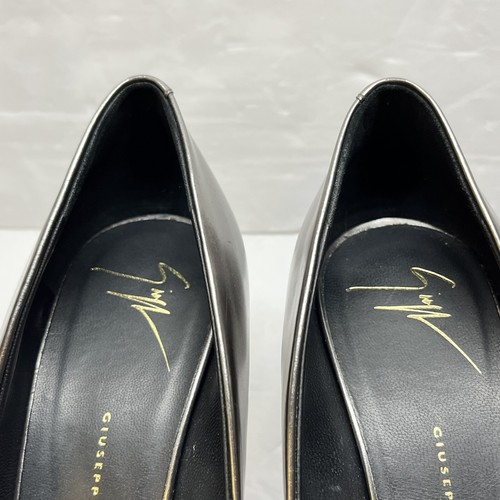 Giuseppe Zanotti Design Tacchi a spillo Donna Taglia 38 US 8 Argento Antracite - Foto 4 di 21