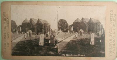 Stereoansicht Winchelsea Kirche bitte nach unten scrollen Angebot (Datei SCL)
