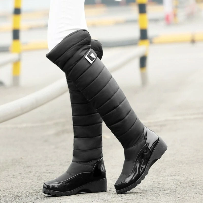 Knee high insulated boots sale
