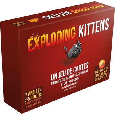 Asmodee Exploding Kittens Kartenspiel #8068814