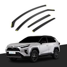 Toyota RAV-4 MK5 2019-2025 5 Door SUV Wind Deflectors Rain Guard Visors 4pc