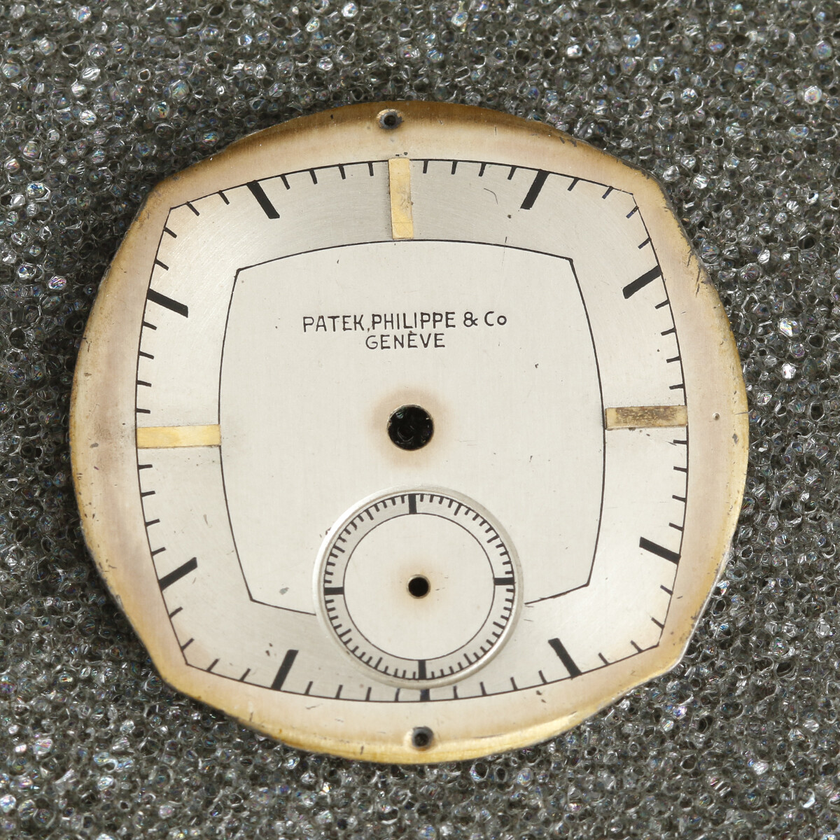 Very Rare Early PATEK PHILIPPE VINTAGE Cushion Case DIAL  25.67mm item #18