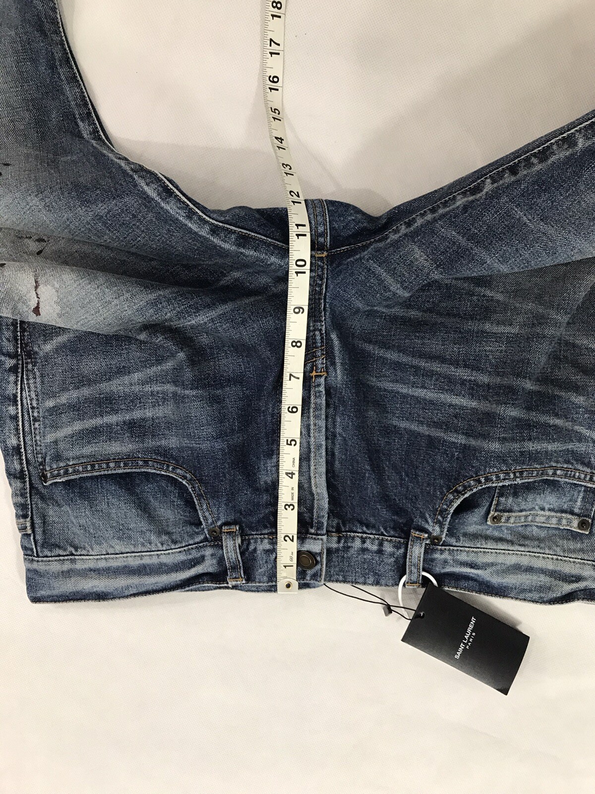 Jeans uomo Saint Laurent dipinto. 34. $790