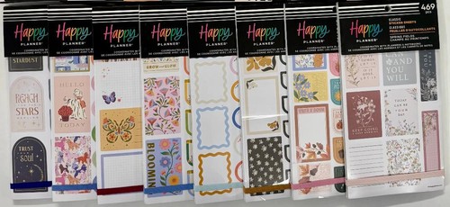 Me & My Big Ideas The Happy Planner Sticker Sheets Value Pack ~ YOU Choose!
