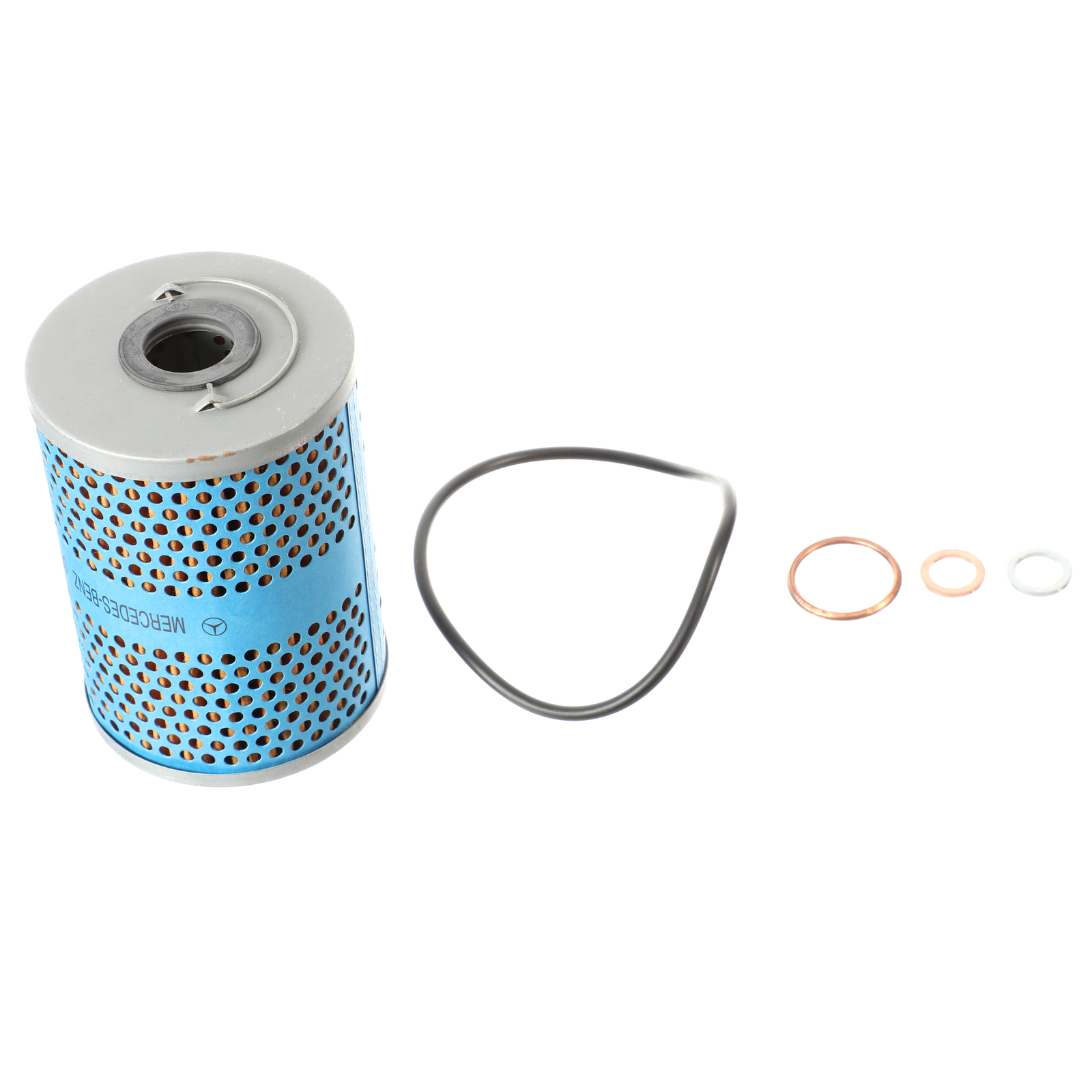 Elemento del filtro de aceite del motor para Mercedes-Benz (P/N 000-180-06-09-68)