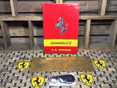   1981 1982 FERRARI MONDIAL 8 OWNERS MANUAL U.S VERSION cat 215/81 ORIGINAL
