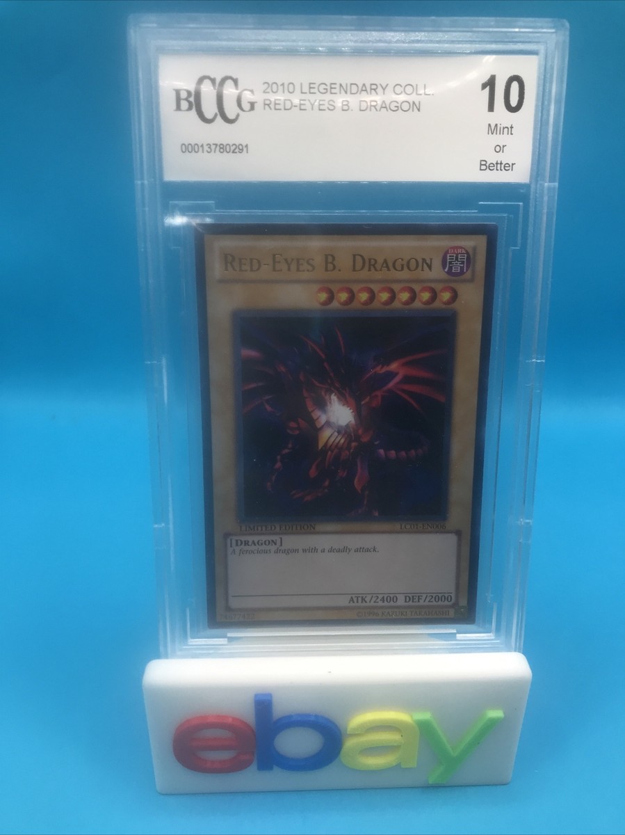 R&B CD4枚 Mega Rare!!! YuGiOh! BCCG 10 MINT Red-Eyes B. Dragon LC01-EN006 Legendary