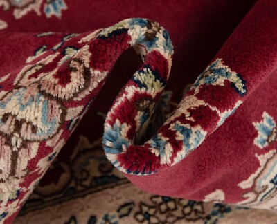 Patine Tapis Persan Noué À La Main 412x137 Cm - Orient, Tapis, Rouge, Coureur
