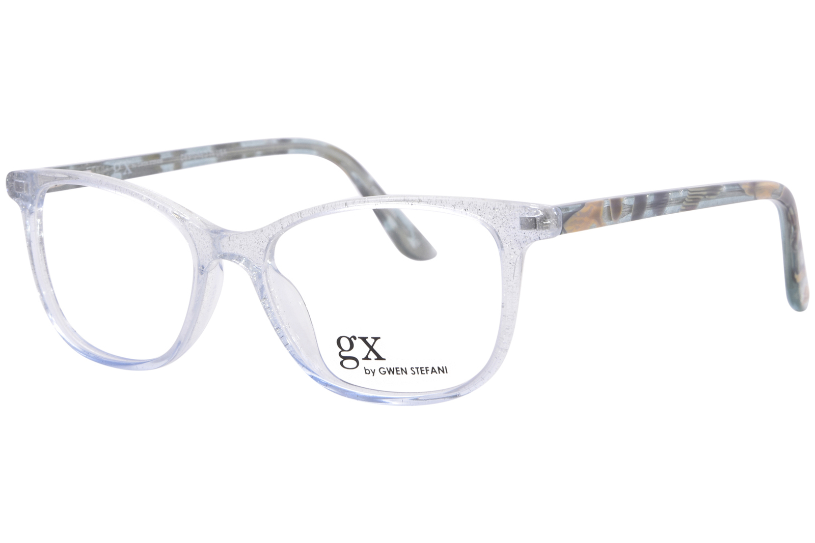 Очки GX By Gwen Stefani GX837 BLU Eyeglasses Молодежные детские для девочек Синяя полная оправа 48 мм
