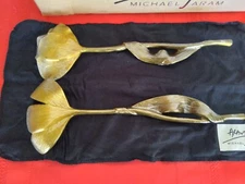 Michael Aram  Flora collection 2 Piece  Serving Set with Box