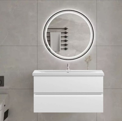 Badezimmer Waschtisch 500 600 700 800 Einheit Waschbecken Wand aufgehängt weiß Waschbecken WC WC Wasserhahn