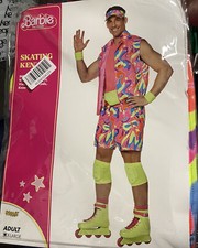 Barbie Costume Barbie The Movie Halloween Spirit Skating Mens XL ken Costume