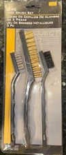 Performance Tool 1121 3 Piece Wire Brush Set