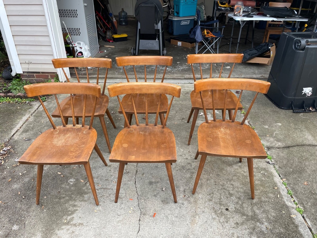 Set of Paul McCobb Planner Group, Mid Century Modern Dining